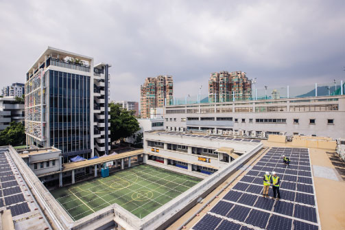 CLPe provided solar solutions to ESF
