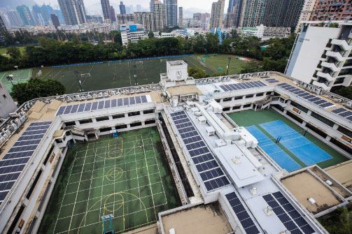 CLPe provided solar solutions to ESF